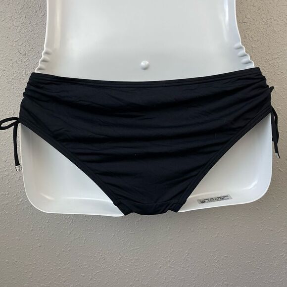 NWT MICHAEL Michael Kors Black Tankini and Matching Bottoms Multiple Sizes - Picture 9 of 9